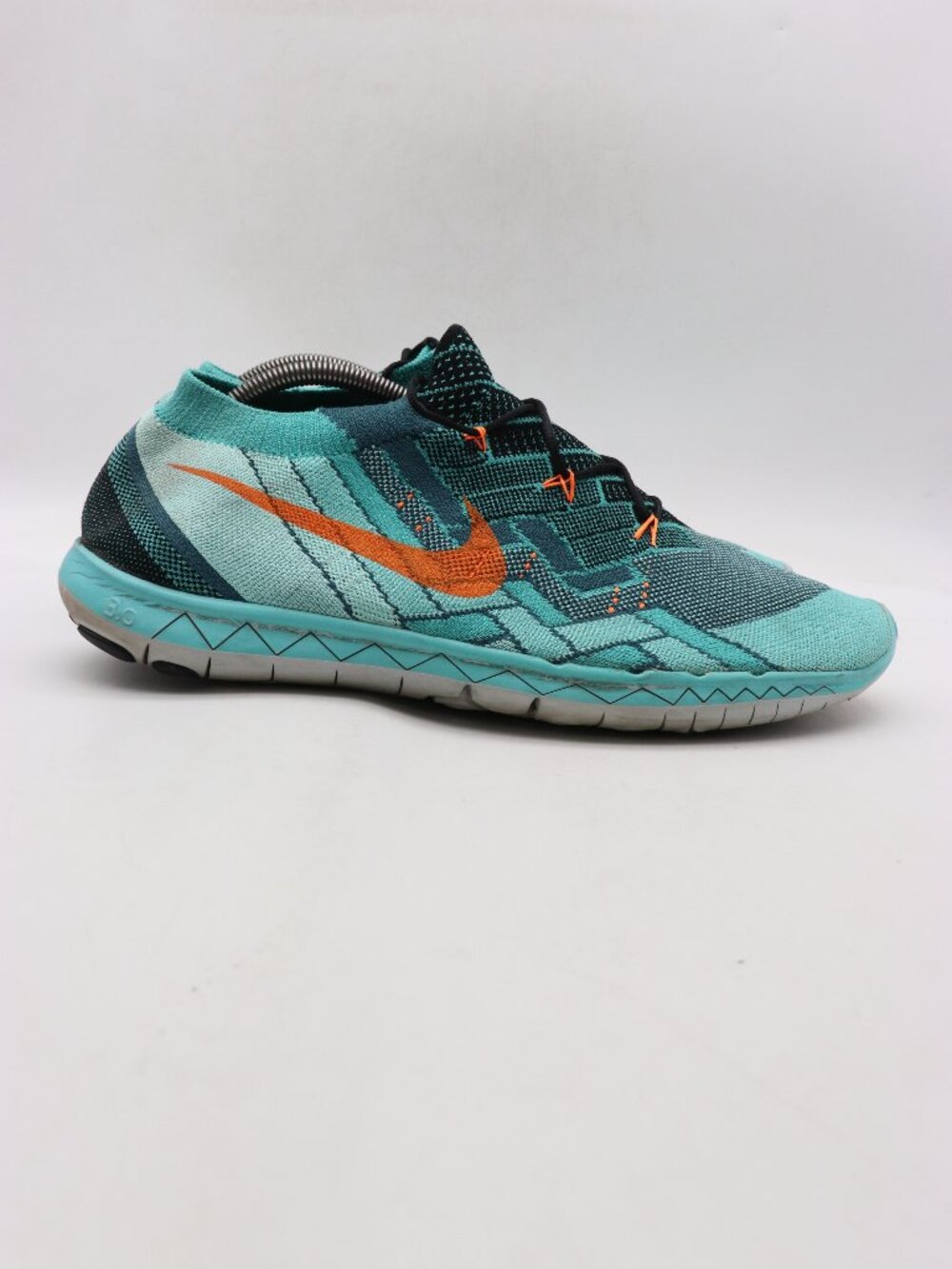 Nike Free 3.0 Men's Size 13 Flyknit Shoes Blue Athletic Sneakers 718418-006